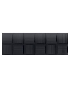 CERAMICA REVESTIMIENTO SATINADA KIOTO NEGRO 20 X 60 CM (CAJA 1.08 MTS)
